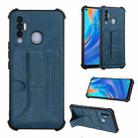 Dream Card Holder Leather Phone Case For Tecno Spark 7P(Blue) - 1
