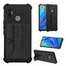 Dream Card Holder Leather Phone Case For Tecno Spark 7 / 7T(Black) - 1