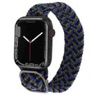 Nylon Braid Strap Watch Band For Apple Watch Series 8&7 41mm / SE 2&6&SE&5&4 40mm / 3&2&1 38mm(28) - 1