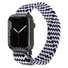 Nylon Braid Strap Watch Band For Apple Watch Series 8&7 41mm / SE 2&6&SE&5&4 40mm / 3&2&1 38mm(15) - 1