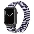 Nylon Braid Strap Watch Band For Apple Watch Ultra 49mm / Series 8&7 45mm / SE 2&6&SE&5&4 44mm / 3&2&1 42mm(15) - 1