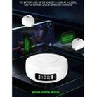 X6WS Mini Noise Reduction Digital Display TWS Wireless Bluetooth Earphone(White) - 2