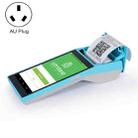 SGT-SP01 5.5 inch HD Screen Handheld POS Receipt Printer, Basic Version, AU Plug(Blue) - 1