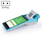 SGT-SP01 5.5 inch HD Screen Handheld POS Receipt Printer, Suit Version, EU Plug(Blue) - 1