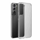 For Samsung Galaxy S22 5G Four-corner Shockproof TPU + PC Protective Phone Case(Translucent) - 1