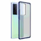 For vivo X70 Pro Four-corner Shockproof TPU + PC Protective Phone Case(Blue) - 1