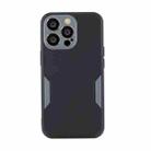 For iPhone 13 Pro Max Precise Hole TPU Phone Case (Black) - 1