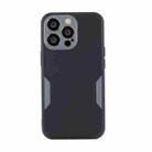 For iPhone 12 mini Precise Hole TPU Phone Case (Black) - 1