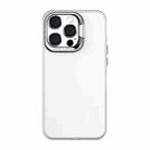 mocolo K20 Butterfly Dragon Lens Holder Phone Case For iPhone 13 mini(White) - 1