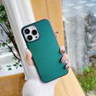 For iPhone 13 mini Frosted PC + TPU Phone Case (Green) - 1