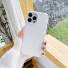 For iPhone 13 mini Frosted PC + TPU Phone Case (White) - 1