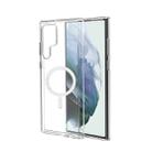 For Samsung Galaxy S22 Ultra 5G mocolo K08 TPU + PC Magsafe Phone Case(Transparent) - 1