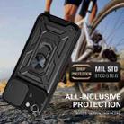 For iPhone SE 2022 / SE 2020 / 8 / 7 Sliding Camera Cover Design TPU+PC Phone Protective Case(Black) - 4