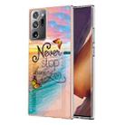 For Samsung Galaxy Note20 Ultra Electroplating IMD TPU Phone Case(Dream Butterfly) - 1