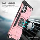 For Samsung Galaxy A32 Magnetic Armor Shockproof TPU + PC Phone Case with Metal Ring Holder(Rose Gold) - 6