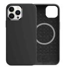 For iPhone 13 WiWU Magsafe Magnetic Silicone Phone Case(Midnight Black) - 1