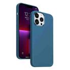 For iPhone 13 Pro WiWU Magsafe Magnetic Silicone Phone Case (Blue Jay) - 2