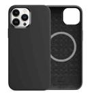 For iPhone 13 Pro Max WiWU Magsafe Magnetic Silicone Phone Case (Midnight Black) - 1