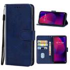 Leather Phone Case For Coolpad Suva(Blue) - 1