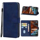 Leather Phone Case For Nokia G300(Blue) - 1