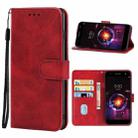 Leather Phone Case For LG X power 3 / X5 2018(Red) - 1