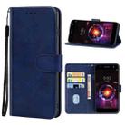 Leather Phone Case For LG X power 3 / X5 2018(Blue) - 1