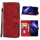 Leather Phone Case For vivo iQOO Neo(Red) - 1