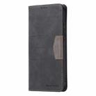For Samsung Galaxy A52 Magnetic Splicing Leather Phone Case(Black) - 2
