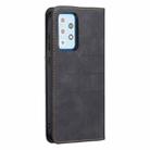 For Samsung Galaxy A52 Magnetic Splicing Leather Phone Case(Black) - 3