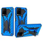 For vivo Y21 / Y21s / Y33s 4G Shockproof TPU + PC Protective Phone Case with Holder(Blue) - 1