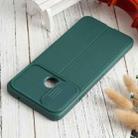 For Samsung Galaxy A20s Litchi Texture Sliding Camshield TPU Phone Case(Dark Green) - 4