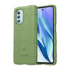 For Motorola Moto G51 5G Full Coverage Shockproof TPU Phone Case(Green) - 1