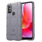 For Motorola Moto G Power 2022 Full Coverage Shockproof TPU Phone Case(Grey) - 1