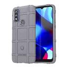 For Motorola G Pure Full Coverage Shockproof TPU Phone Case(Grey) - 1