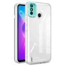 For Tecno Spark 6 Go Transparent Candy TPU Phone Case(Light Green) - 1