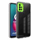 For Motorola Moto G10 / G20 / G30 Transparent Candy TPU Phone Case(Grass Green) - 1