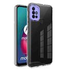 For Motorola Moto G10 / G20 / G30 Transparent Candy TPU Phone Case(Purple) - 1