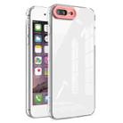 Transparent Candy TPU Phone Case For iPhone 8 Plus / 7 Plus(Pink) - 1