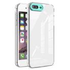 Transparent Candy TPU Phone Case For iPhone 8 Plus / 7 Plus(Light Green) - 1