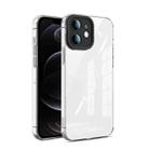 Transparent Candy TPU Phone Case For iPhone 12(Black) - 1