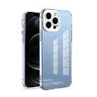 Transparent Candy TPU Phone Case For iPhone 12 Pro(White) - 1