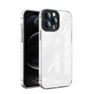 Transparent Candy TPU Phone Case For iPhone 12 Pro(Black) - 1