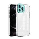 Transparent Candy TPU Phone Case For iPhone 12 Pro(Light Green) - 1