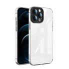 Transparent Candy TPU Phone Case For iPhone 12 Pro Max(Black) - 1