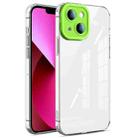 Transparent Candy TPU Phone Case For iPhone 13(Grass Green) - 1