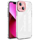 Transparent Candy TPU Phone Case For iPhone 13(Pink) - 1