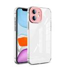 Transparent Candy TPU Phone Case For iPhone 11(Pink) - 1
