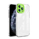 Transparent Candy TPU Phone Case For iPhone 11 Pro(Grass Green) - 1