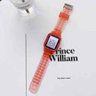 Jelly Gradient Transparent TPU Strap Watch Band For Apple Watch Ultra 49mm&Watch Ultra 2 49mm / Series 9&8&7 45mm / SE 3&SE 2&6&SE&5&4 44mm / 3&2&1 42mm(5) - 1