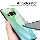 For Galaxy S8 Gradient Color Glass Case(Purple) - 7